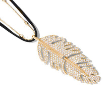 Load image into Gallery viewer, Long geometric Statement Golden bead+Leather chain punk Fashion big Crystal Necklaces &amp; Pendants for Women Jewelry 2018