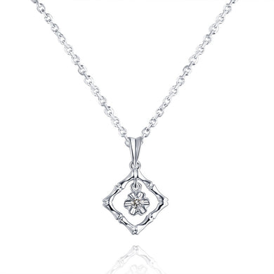 18K Gold Diamond Pendant Drop White Gold Diamond Necklace Set Pendant Rose Gold Gold Necklace Custom Authentic