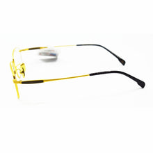 Load image into Gallery viewer, 18K Gold  Pure Titanium Full Rim Eyeglass Frames Men optical Rx able Glasses