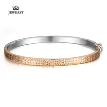 Load image into Gallery viewer, 18K Pure Gold Bracelet Real AU 750 Solid Gold Bangle Good Beautiful Upscale Trendy Classic Party Fine Jewelry Hot Sell New 2018