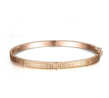 Load image into Gallery viewer, 18K Pure Gold Bracelet Real AU 750 Solid Gold Bangle Good Beautiful Upscale Trendy Classic Party Fine Jewelry Hot Sell New 2018