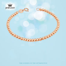Load image into Gallery viewer, 18K Pure gold bracelet real AU 750 solid gold Bangle good beautiful upscale trendy Classic party fine jewelry hot sell new 2018