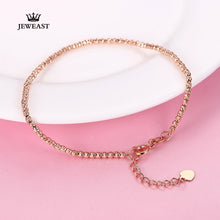 Load image into Gallery viewer, 18K Pure gold bracelet real AU 750 solid gold Bangle good beautiful upscale trendy Classic party fine jewelry hot sell new 2018