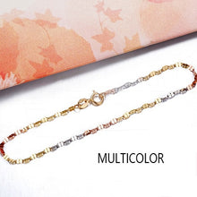 Load image into Gallery viewer, 18k Pure Gold Female Bracelets Fine Jewelry Four Clover Gift Girl Thin Trendy Solid 750 Real Bangle Party Good Nice Like True