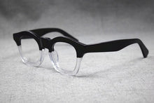 Carica l&#39;immagine nel visualizzatore di Gallery, 1960&#39;s Japan Handmade Italy Acetate Eyeglass Frames clear lens Glasses Myopia Rx able Full Rim