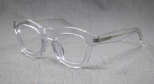 Carica l&#39;immagine nel visualizzatore di Gallery, 1960&#39;s Japan Handmade Italy Acetate Eyeglass Frames clear lens Glasses Myopia Rx able Full Rim