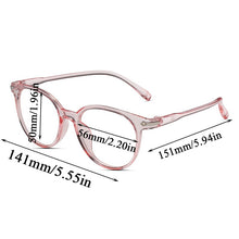 Carica l&#39;immagine nel visualizzatore di Gallery, 1PC classico retrò ottico occhiali con lenti trasparenti donne miopia montature per occhiali occhiali in metallo lenti trasparenti occhiali da donna 
