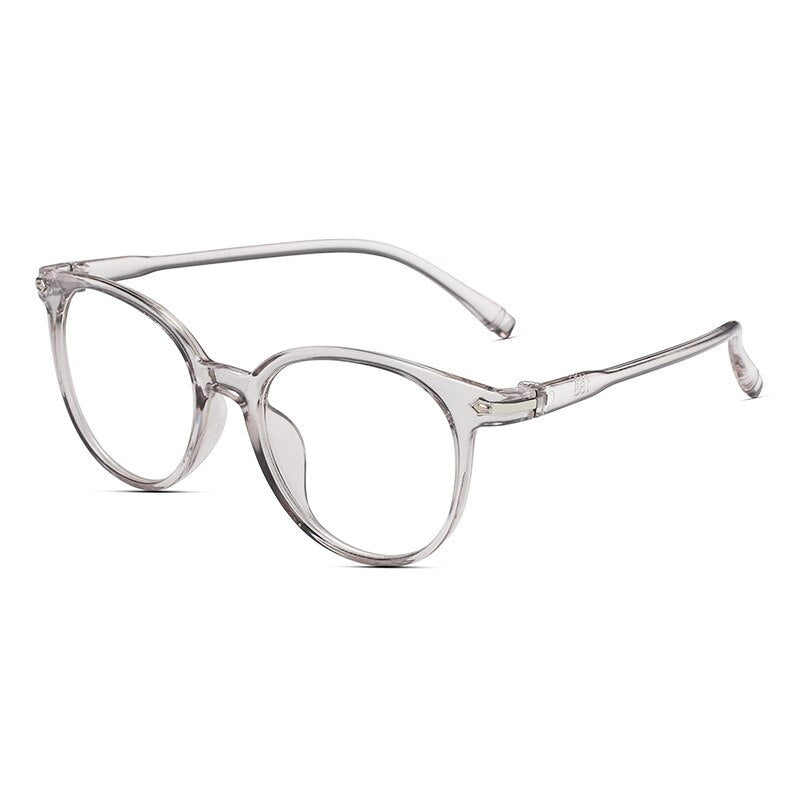 1PC classico retrò ottico occhiali con lenti trasparenti donne miopia montature per occhiali occhiali in metallo lenti trasparenti occhiali da donna 