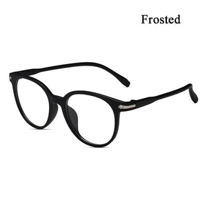 1PC classico retrò ottico occhiali con lenti trasparenti donne miopia montature per occhiali occhiali in metallo lenti trasparenti occhiali da donna 