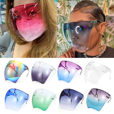 1PC Creative Elegant Oversized Anti-Fog Goggles Sunglasses Visor UV Protective Cover Daily Entertainment Eyewear