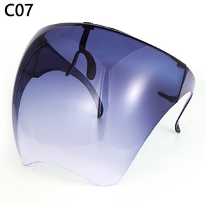 1PC Creative Elegant Oversized Anti-Fog Goggles Sunglasses Visor UV Protective Cover Daily Entertainment Eyewear