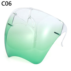 1PC Creative Elegant Oversized Anti-Fog Goggles Sunglasses Visor UV Protective Cover Daily Entertainment Eyewear