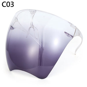 1PC Creative Elegant Oversized Anti-Fog Goggles Sunglasses Visor UV Protective Cover Daily Entertainment Eyewear