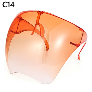 1PC Creative Elegant Oversized Anti-Fog Goggles Sunglasses Visor UV Protective Cover Daily Entertainment Eyewear