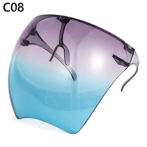 1PC Creative Elegant Oversized Anti-Fog Goggles Sunglasses Visor UV Protective Cover Daily Entertainment Eyewear