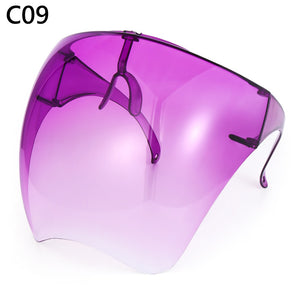 1PC Creative Elegant Oversized Anti-Fog Goggles Sunglasses Visor UV Protective Cover Daily Entertainment Eyewear