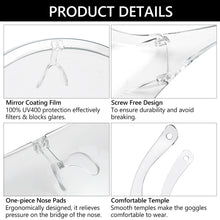 Load image into Gallery viewer, 1PC Creative Elegant Oversized Anti-Fog Goggles Sunglasses Visor UV Protective Cover Daily Entertainment Eyewear