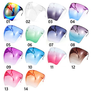 1PC Creative Elegant Oversized Anti-Fog Goggles Sunglasses Visor UV Protective Cover Daily Entertainment Eyewear