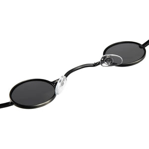 1PC Retro UV400 Mini Sunglasses Round Men Metal Alloy Frame Resin Lenses Gold Black Red Small Round Framed Sun glasses