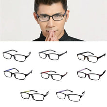 Load image into Gallery viewer, 1PC Spectacles Glasses TR90 Ultralight Black Eyeglasses Full Frame Rim Eyewear Dropship