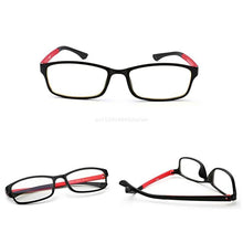 Load image into Gallery viewer, 1PC Spectacles Glasses TR90 Ultralight Black Eyeglasses Full Frame Rim Eyewear Dropship