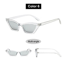 Load image into Gallery viewer, 1PC Unisex Vintage Cat Eye Sunglasses Small Frame UV400 Shades Sun Glasses Party Travel Streetwear Eyewear Great Gift