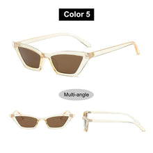 Load image into Gallery viewer, 1PC Unisex Vintage Cat Eye Sunglasses Small Frame UV400 Shades Sun Glasses Party Travel Streetwear Eyewear Great Gift