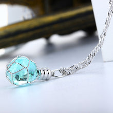 Carica l&#39;immagine nel visualizzatore di Gallery, 1PC fashion New Creative Luminous Crystal Ball Chic Glow In The Dark charming Necklace fine jewelry 2color
