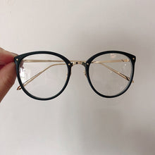 Load image into Gallery viewer, 1PCS Optical Glasses Frame Women Men Round Oversized Eyeglasses Frames Metal Spectacles Clear Lenses Glasses 2023NEW