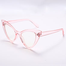 Load image into Gallery viewer, 1PCs Cat Eyes Glasses Frames Women Eyewear Men Vintage Clear Optical Eyeglasses Unisex Black Pink Frame