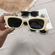 Load image into Gallery viewer, 1PCs  Unisex Rectangle Vintage Sunglasses 2022  Design Retro Sun Glasses Female Lady Eyeglass Cat Eye Casual Goggles