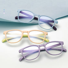 Load image into Gallery viewer, 1Pc Anti-Blue Light Glasses Radiation Protection Soft Frame Goggle Ultralight Silicone Eyewear Kids Vision Care Eyeglasses