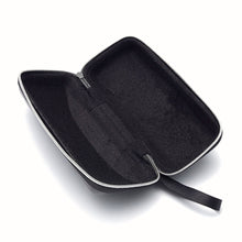 Load image into Gallery viewer, 1Pc Black Eyewear Cases Sunglasses Case For Women Glasses Box With Lanyard Zipper Glasses Case Hard For Men Glasses Cloth Bag