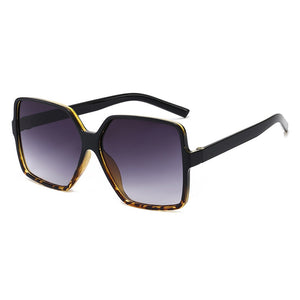 1Pc Oversized Square Sunglasses UV Protection Retro Eyeglasses Big Frame Shades Sun Glasses Eyewear Accessories