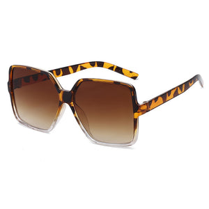 1Pc Oversized Square Sunglasses UV Protection Retro Eyeglasses Big Frame Shades Sun Glasses Eyewear Accessories