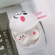 Carica l'immagine nel visualizzatore di Gallery, 1Set Cute Yellow Duck Travel Glasses Plastic Contact Lenses Box Travel Contact lens Case Eyes Care Kit Holder Container Gift Hot