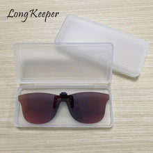 Load image into Gallery viewer, 1pcs Clip On Glasses Box Case Eyewear Accessories Women Men Sunglasses Lens Storage Boxes Case Cover lunettes de soleil homme