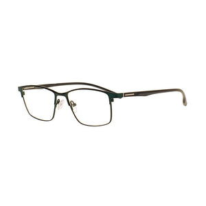1pcs Halfrim Men Metal Optical Frame Design Temple Stylish Eyeglass Frame China