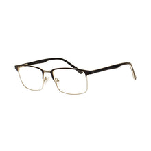 Load image into Gallery viewer, 1pcs Halfrim Men Metal Optical Frame Design Temple Stylish Eyeglass Frame China