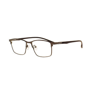 1pcs Halfrim Men Metal Optical Frame Design Temple Stylish Eyeglass Frame China