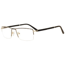 Load image into Gallery viewer, 1pcs Halfrim Men Metal Optical Frame Design Temple Stylish Eyeglass Frame China