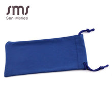 Load image into Gallery viewer, 1pcs Microfiber Sunglasses Pouch Women Men Cloth Bag Sunglasses Case Protector Container Support Customized Eyewear LOGO