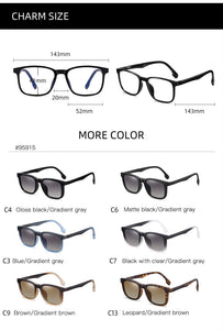 2 In 1 Polarized Clip On Sunglasses eyeglasses Women Retro  Cat Eye Anti Blue Light Glasses Frame Magnetic Driving Eyewear
