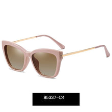 Load image into Gallery viewer, 2 In 1 Polarized Clip On Sunglasses eyeglasses Women Retro  Cat Eye Anti Blue Light Glasses Frame Magnetic Driving Eyewear
