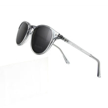 Load image into Gallery viewer, 2 In 1 Round Clip-On Sunglasses Polarized Women Men Transparent TR90 Magnetic Eyeglasses Frame Prescription Optical Myopia Frame