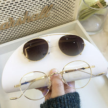 Load image into Gallery viewer, 2 In 1 Round Polarized Sunglasses Women Men Magnetic Anti Glare Driving Clips On Transparent Optical Glasses Frame  Design