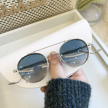 Load image into Gallery viewer, 2 In 1 Round Polarized Sunglasses Women Men Magnetic Anti Glare Driving Clips On Transparent Optical Glasses Frame  Design