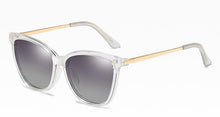 Load image into Gallery viewer, 2 In 1 Set Polarized Clip On Sunglasses For Women Men Retro  CatEye Anti Blue Light Glasses Frame Magnetic Driving Eyewear