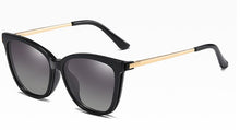 Load image into Gallery viewer, 2 In 1 Set Polarized Clip On Sunglasses For Women Men Retro  CatEye Anti Blue Light Glasses Frame Magnetic Driving Eyewear