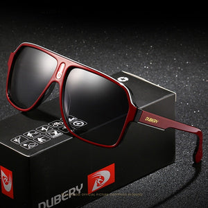 2 PACK DUBERY Pilot Polarized Sunglasses Men Light Eyeglasses Frame Sun Glasses Outdoor Travel Male Goggles UV Lens H24